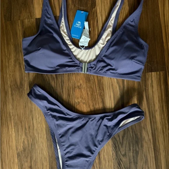 Cupshe Lavender Bikini Set - Picture 3 of 4